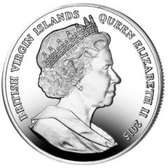 5 Dollars - Elizabeth II Heart of Roses