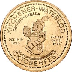 2 Dollars - Kitchener-Waterloo, Ontario Oktoberfest