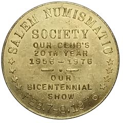 Token - Salem Numismatic Society