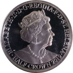 1/2 Crown - Elizabeth II 250th anniversary Wellington