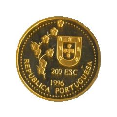 200 Escudos Taiwan, Gold