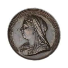 Medal - Victoria Diamond Jubilee; Huddersfield, bronze