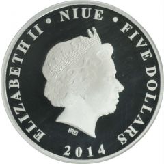 5 Dollars - Elizabeth II Batman