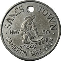 Token - Sam`s Town Cameron Park, California