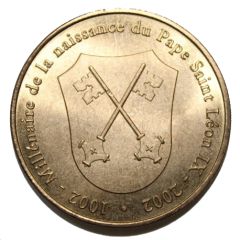 Monnaie de Paris Tourist Token - Eguisheim Millénaire de la naissance du Pape Saint-Léon IX