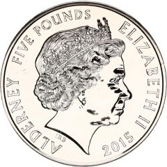5 Pounds - Elizabeth II Remembrance Day