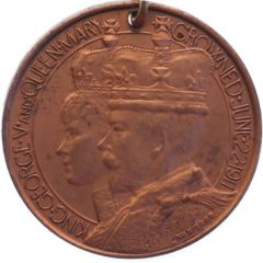 Medal - George V Coronation, Middleton