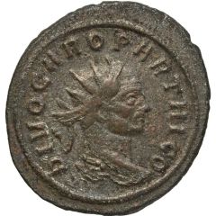 Antoninianus - Carus CONSECRATIO