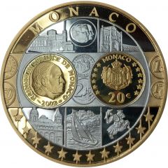Token - European Currency Monaco - 20 Euro 2002