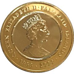 2 Pounds - Elizabeth II Millennium