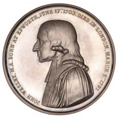 Medal - Victoria John Wesley, silver