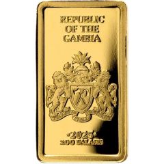 200 Dalasis Lions gold bar