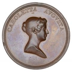 Medal - George III Death, T. Webb, bronze