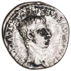 Denarius - Caligula and Germanicus GERMANICVS CAES P C CAES AVG GERM