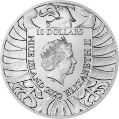 10 Dollars - Elizabeth II Czech Lion