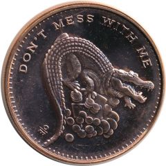 1 oz Copper Don`t mess with me
