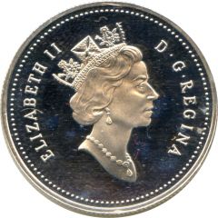 50 Cents - Elizabeth II White-tailed Ptarmigans