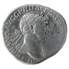 Denarius - Trajan S P Q R OPTIMO PRINCIPI, Genius