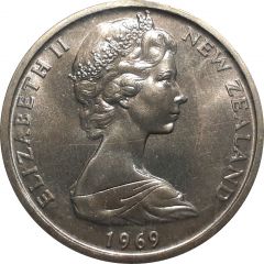 50 Cents - Elizabeth II 2nd Portrait, Voyage of Lt. James Cook