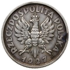 2 Zlotys Woman and Ears, Trial Strike Ag