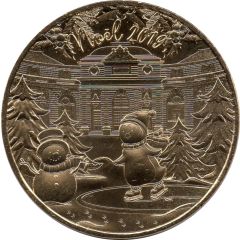 Monnaie de Paris Tourist Token - Monnaie de Paris Noël 2019