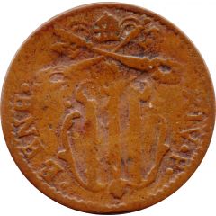 1 Quattrino - Benedict XIV St. Ubaldo