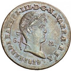 6 Maravedis - Fernando VII