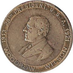 Token - Woodrow Wilson 28th President
