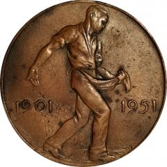 Medal - Commonwealth of Australia 50 years Event Medal