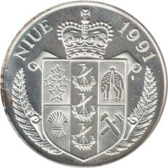 10 Dollars - Elizabeth II Disc Thrower