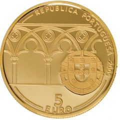 5 Euros Pope John XXI, Gold