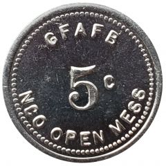 5 Cents - GFAFB NCO Open Mess Grand Forks, North Dakota