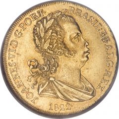 1/2 Peça - João VI Lisboa mint