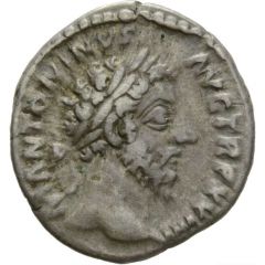 Denarius - Marcus Aurelius FORT RED COS III, Fortuna