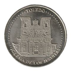 Medal - Toledo Jesuit church, front view