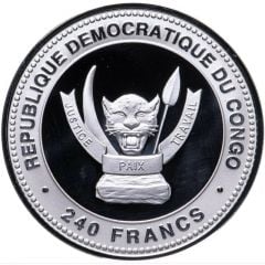 240 Francs Year of the Monkey - Lucky