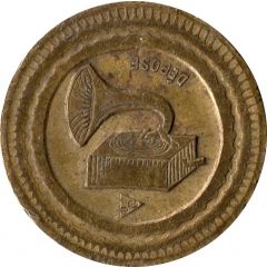 20 centimes Phonograph