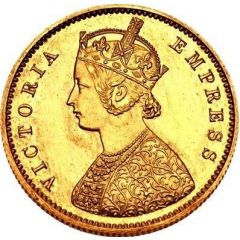 1/2 Rupee - Victoria Pattern