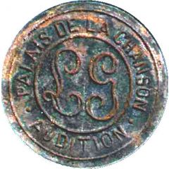 Phonograph Token - Palais de la Chanson