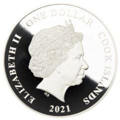 1 Dollar - Elizabeth II Captain America