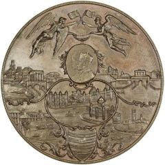 Medal - George V Coronation, Bombay, bronze
