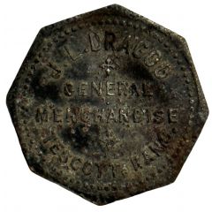 10 Cents - J. L. Dragoo General Merchandise Tescott, Kansas