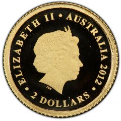 2 Dollars - Elizabeth II 4th Portrait - 2014 FIFA World Cup