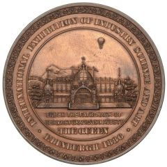 Medal - Victoria International Exhibition of Industry, Science and Art