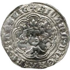 1/2 Groat - Richard II type II