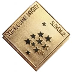 Plaquette - Zveza kulturnih društev Slovenije