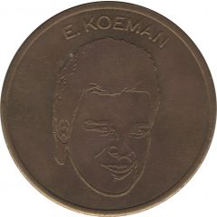 Token - Spelers Munten Collectie Nederlands Elftal E. Koeman