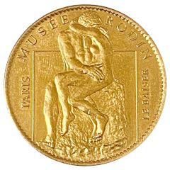 Token - Arthus Bertrand - Tresors de France Le Baise Paris - Musee Rodin