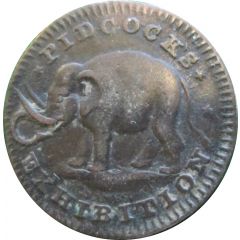 1 Farthing Middlesex - Pidcock / Exeter Change