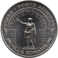 Tourist token - Monnaie de Paris - Nîmes - Porte Auguste